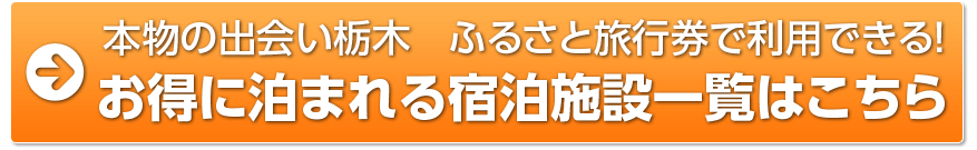 本物の出会い栃木　ふるさと旅行券で利用できる！お得に泊まれる宿泊施設一覧はこちら